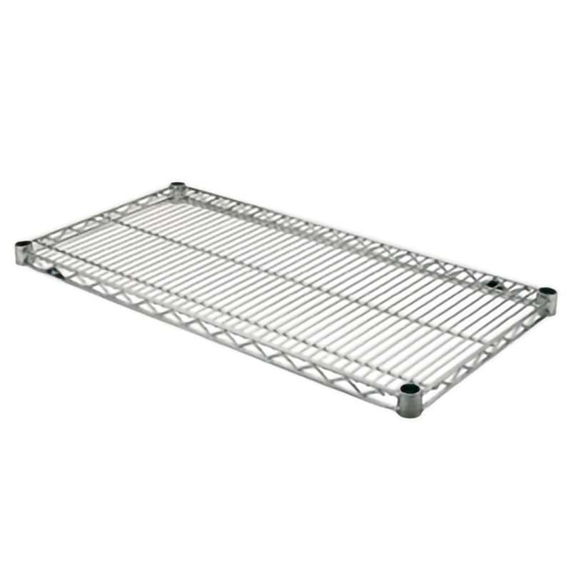 Economical Wire Shelf with Chromate Finish, 14" x 60"
